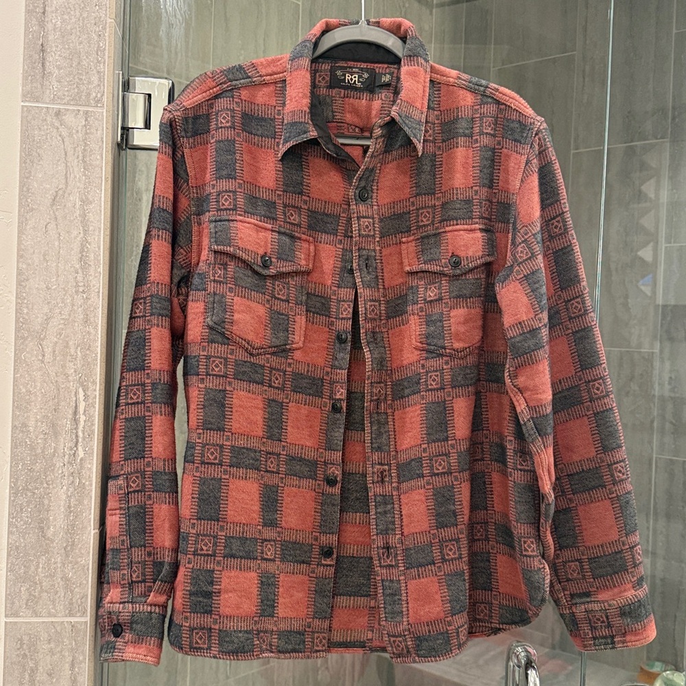 Men’s Double RL- Ralph Lauren shacket